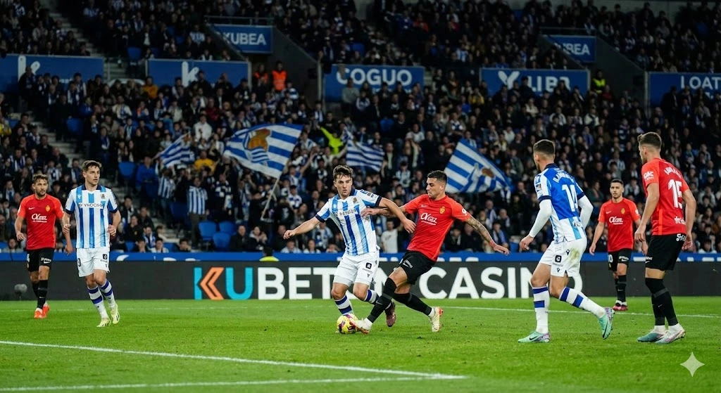 Soi kèo Real Sociedad vs Mallorca Bản lĩnh gã khổng lồ xứ Basque và cơ hội tại Kubet Casino
